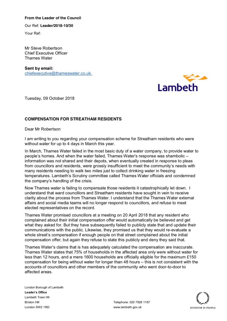 Thames Water: Executive Compensation And Its Impact Thames Water: Executive Compensation And Its Impact