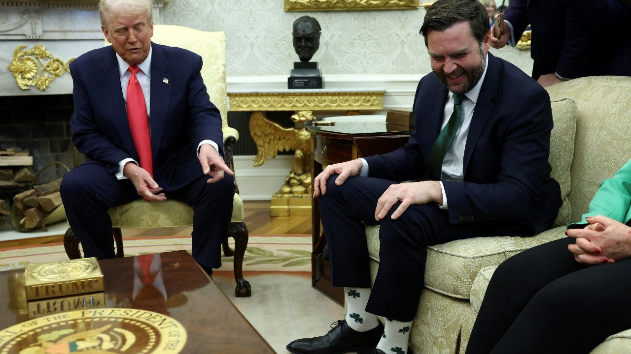 The Funniest White House Moments: Trump, The Irish PM, And JD Vance's Socks The Funniest White House Moments: Trump, The Irish PM, And JD Vance's Socks