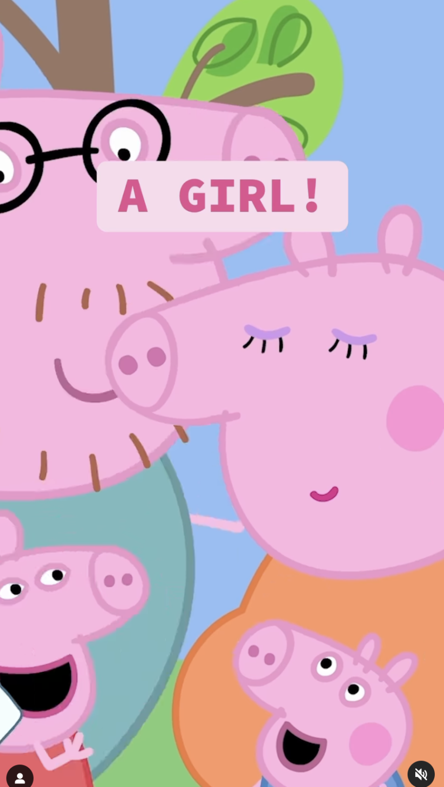 The Gender Reveal: Peppa Pig's New Baby's Sex Announced The Gender Reveal: Peppa Pig's New Baby's Sex Announced