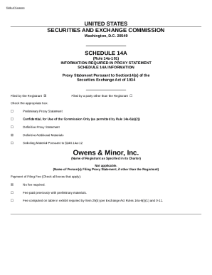 The Importance Of Reviewing Proxy Statements (Form DEF 14A) The Importance Of Reviewing Proxy Statements (Form DEF 14A)