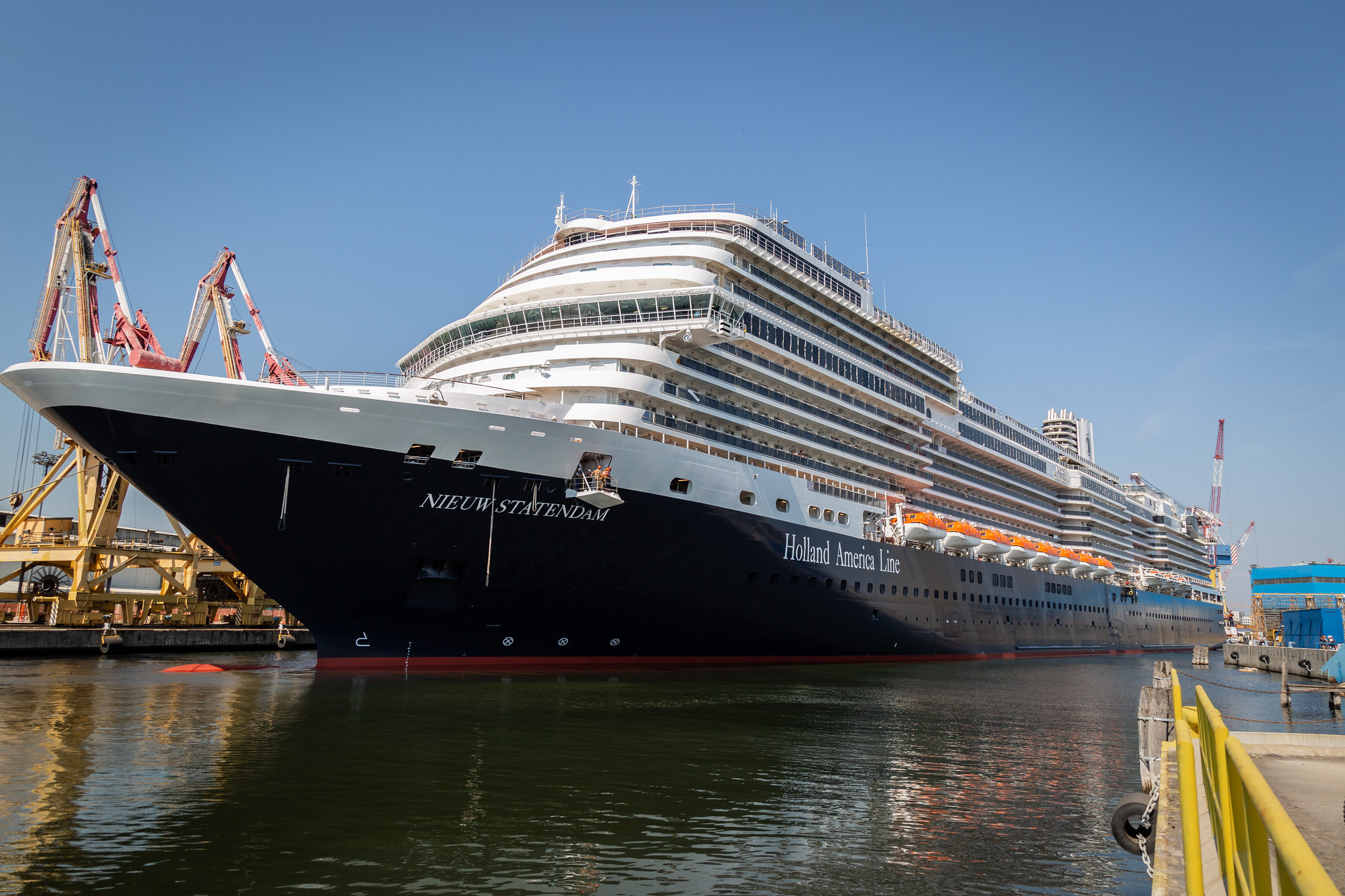 The Nieuw Statendam's Impact On Invergordon's Port The Nieuw Statendam's Impact On Invergordon's Port