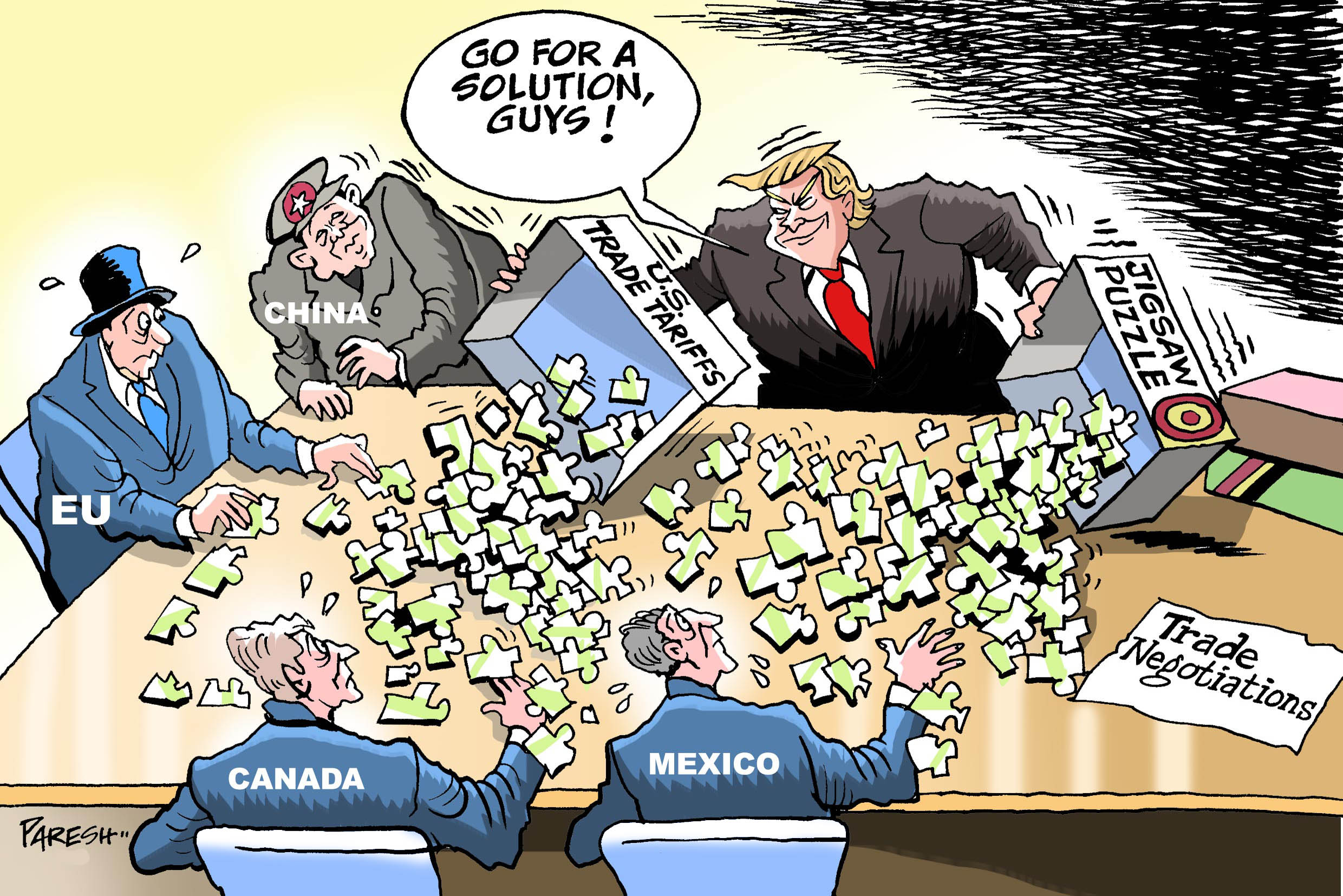 The Trump Tariffs: A Political Weapon, According To Mark Warner The Trump Tariffs: A Political Weapon, According To Mark Warner