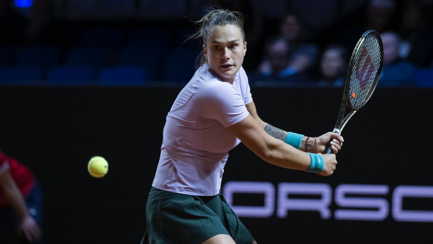 Top-Seeded Sabalenka Reaches Porsche Grand Prix Final Top-Seeded Sabalenka Reaches Porsche Grand Prix Final