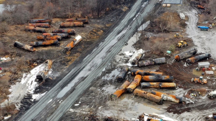 Toxic Chemicals From Ohio Train Derailment: Months-Long Lingering Effects Toxic Chemicals From Ohio Train Derailment: Months-Long Lingering Effects