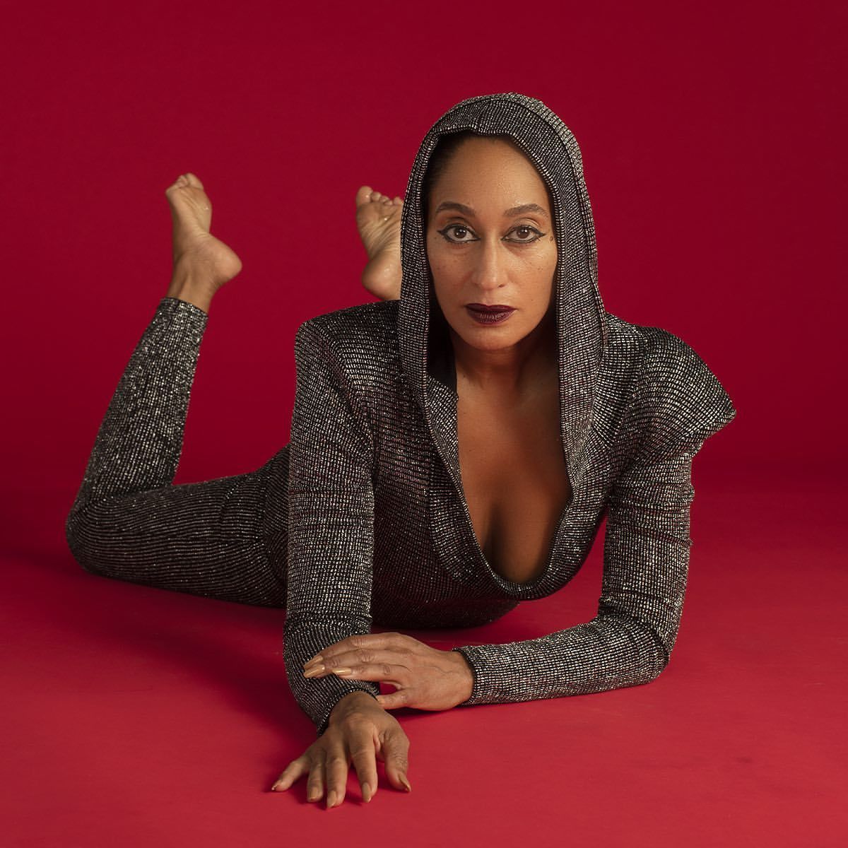 Tracee Ellis Ross's Versatile Liquid Leather: A New York Fashion Statement Tracee Ellis Ross's Versatile Liquid Leather: A New York Fashion Statement