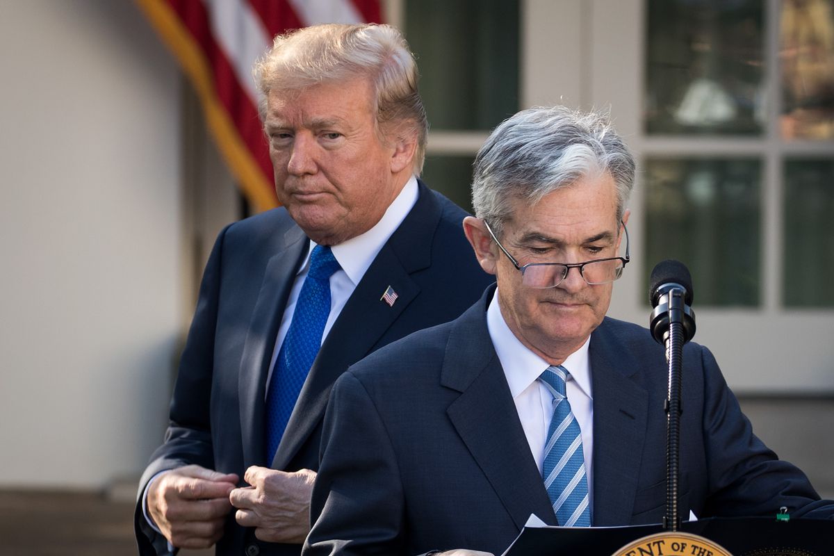 Trump And Powell's Economic Discussions At The White House Trump And Powell's Economic Discussions At The White House