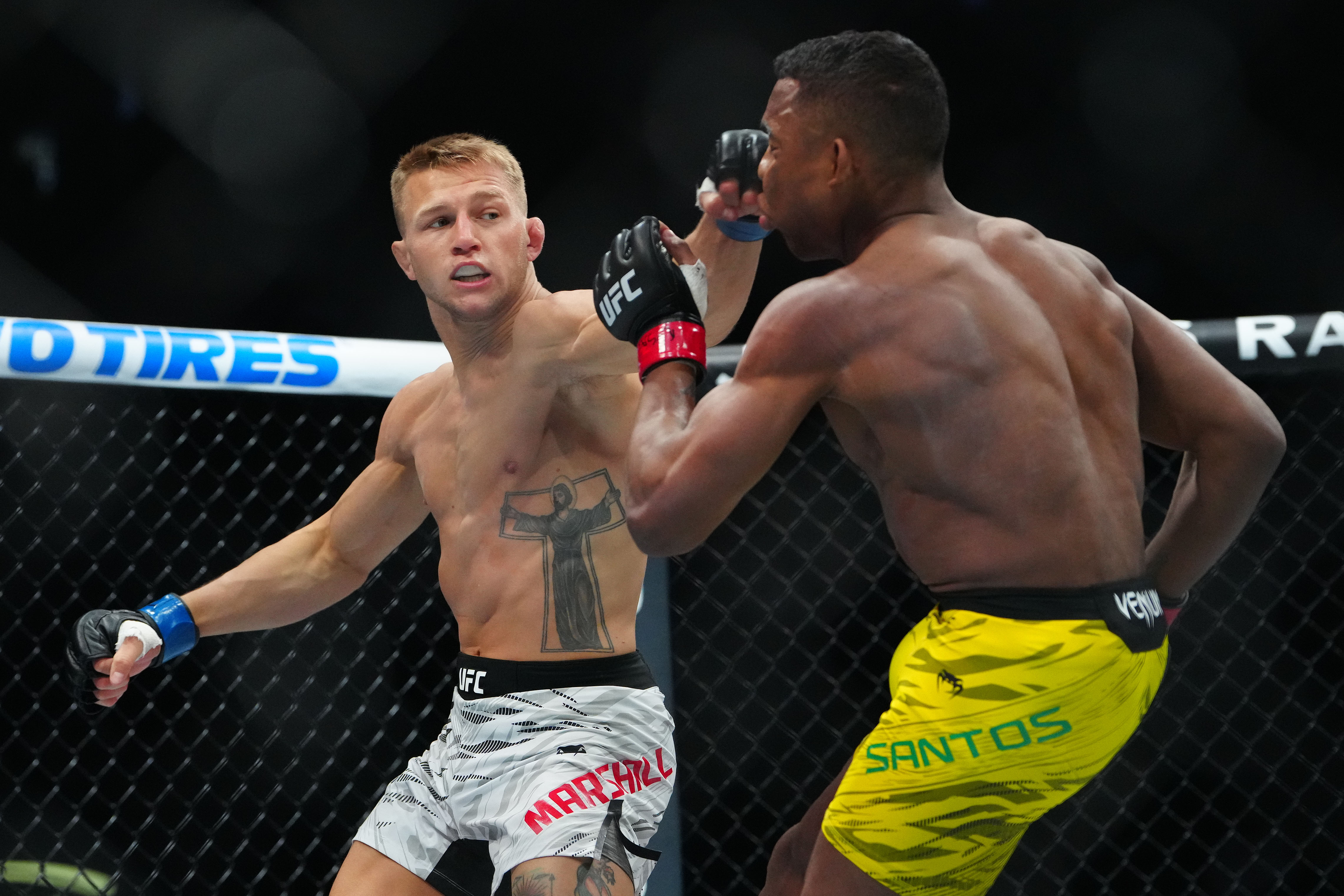 UFC 313: Mairon Santos Acknowledges Francis Marshall's Win UFC 313: Mairon Santos Acknowledges Francis Marshall's Win