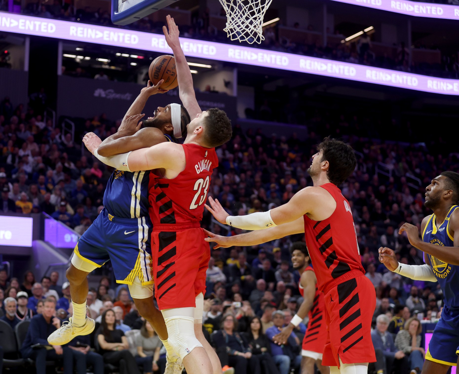 Warriors Defeat Blazers: Hield And Payton Shine Off The Bench Warriors Defeat Blazers: Hield And Payton Shine Off The Bench