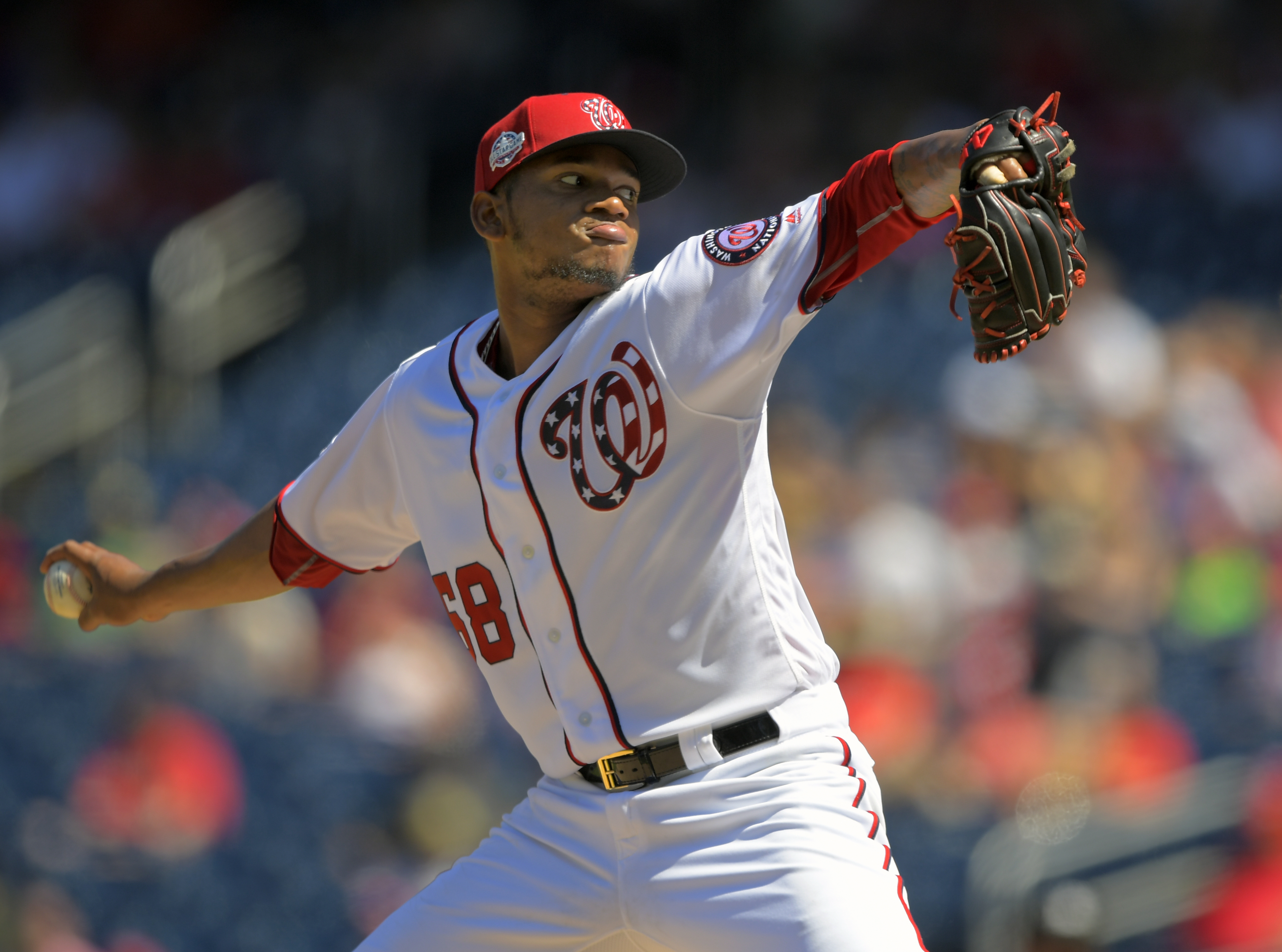 Washington Nationals Reliever Jorge López's Three-Game Suspension For Hitting Andrew McCutchen Washington Nationals Reliever Jorge López's Three-Game Suspension For Hitting Andrew McCutchen