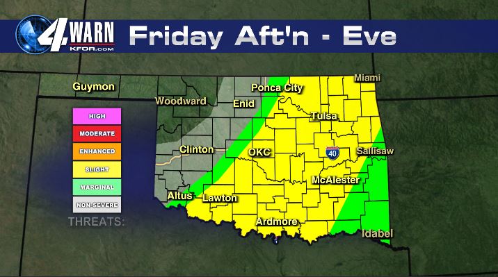 When To Expect Strong Winds: Oklahoma Severe Weather Timeline When To Expect Strong Winds: Oklahoma Severe Weather Timeline