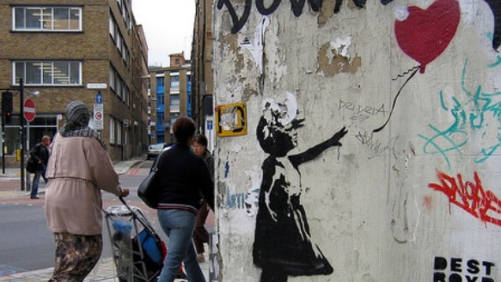 Who Tagged This Painting? Banksy Artwork Auctioned Who Tagged This Painting? Banksy Artwork Auctioned