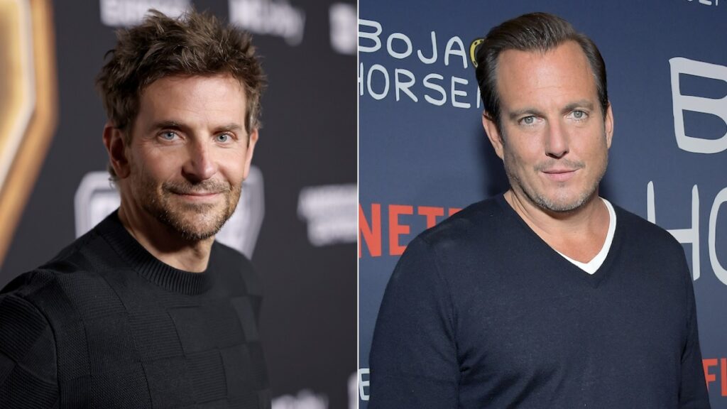 Will Arnett And Bradley Cooper On The Set Of Will Arnett And Bradley Cooper On The Set Of