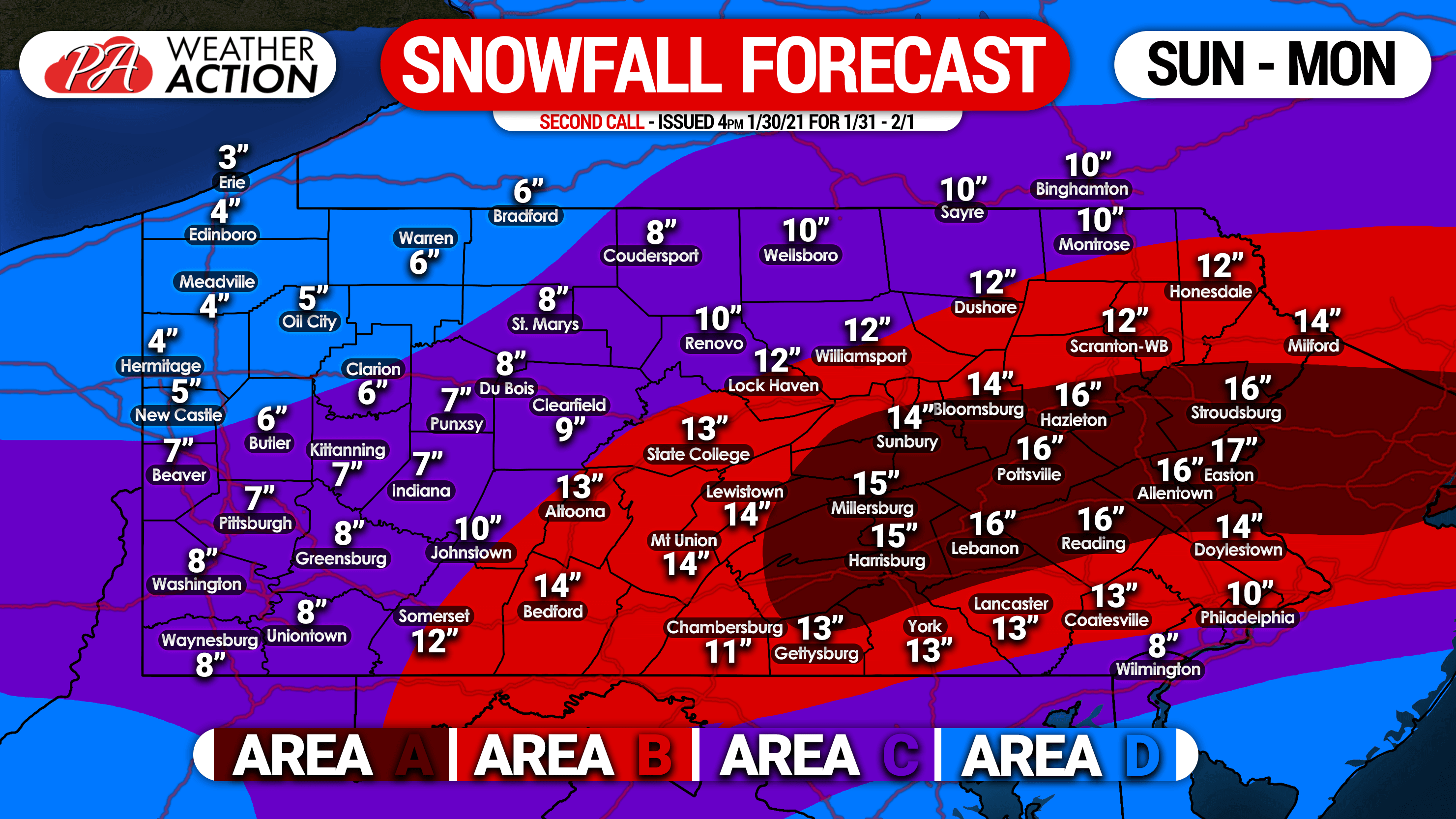 Wind Advisory With Snow Tuesday: Severe Weather Forecast