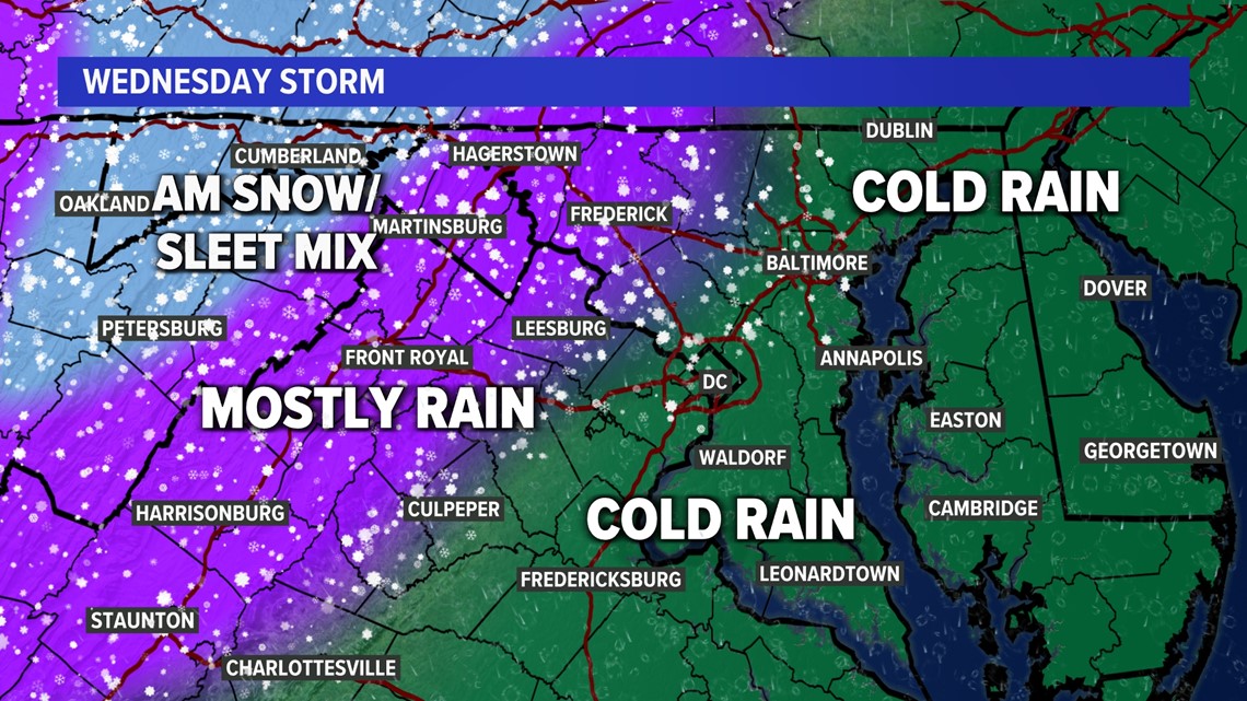 Wintry Mix: Rain And Snow Forecast Wintry Mix: Rain And Snow Forecast