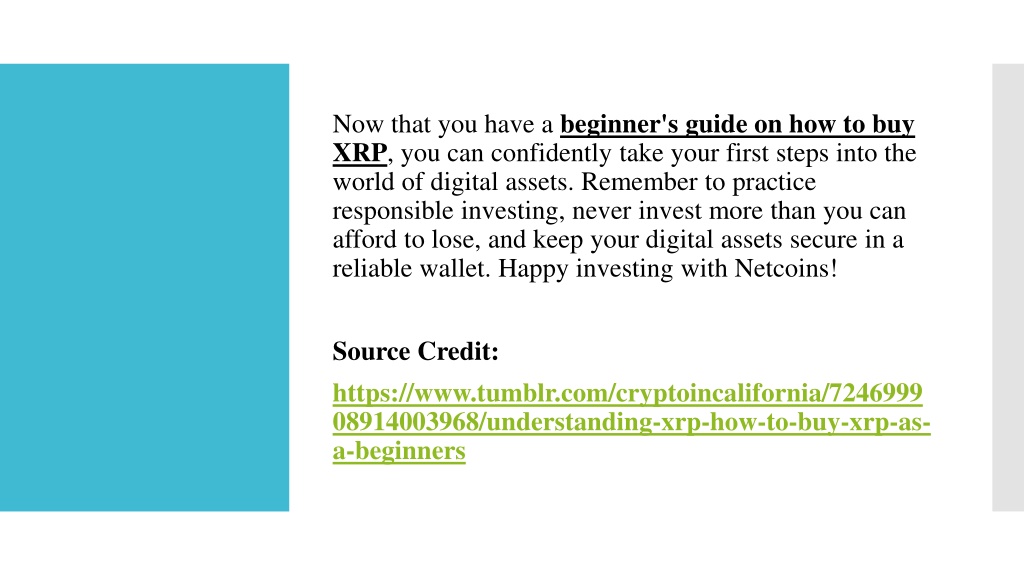 XRP Cryptocurrency: A Beginner's Guide XRP Cryptocurrency: A Beginner's Guide