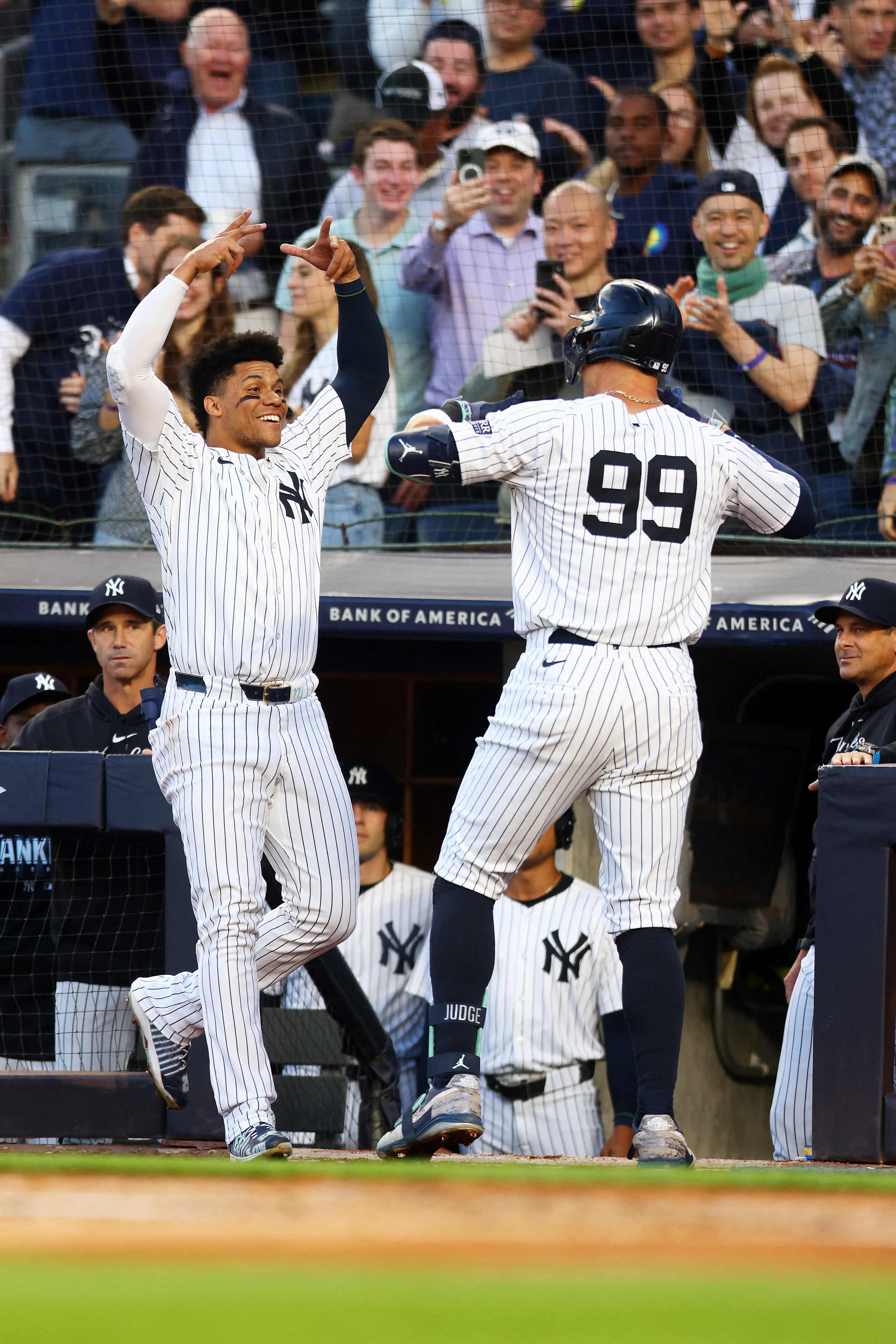 Yankees' Aaron Judge Comments On Hitting Without Juan Soto In The Lineup Yankees' Aaron Judge Comments On Hitting Without Juan Soto In The Lineup