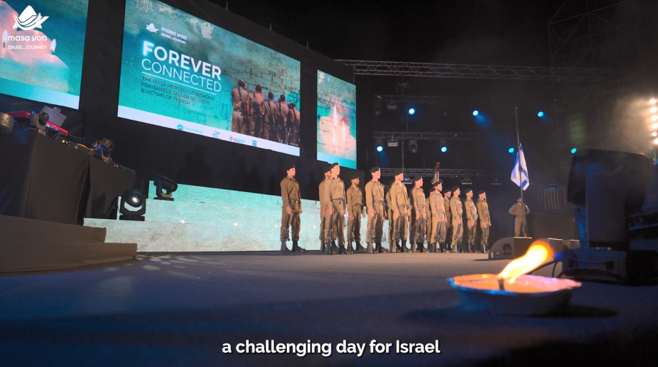 Yom HaZikaron: Masa Israel Journey Organizes Largest English-Language Observance Yom HaZikaron: Masa Israel Journey Organizes Largest English-Language Observance